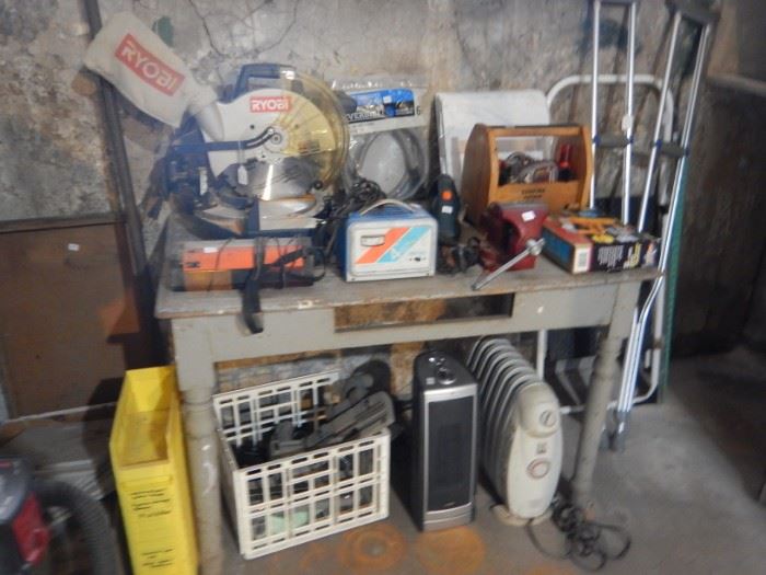 SOME BASEMENT TOOLS