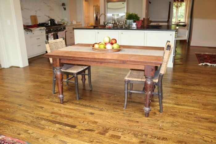 Vintage Rustic Wood Table