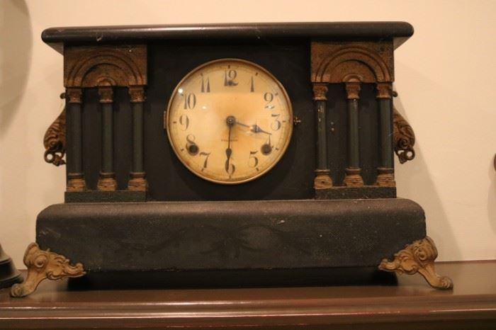 Antique 1910's Gilbert Mantel Clock