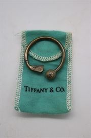 Tiffany & Co Sterling Silver Golf Key Chain
