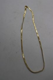 14k Gold Long Chain