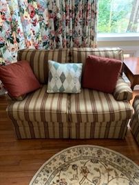 Couch and loveseat.