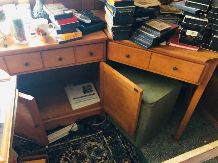 This corner desk is for sale as well!