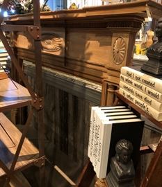 Gorgeous Wood Fireplace Mantle