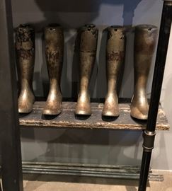 Vintage French Molds for Boots