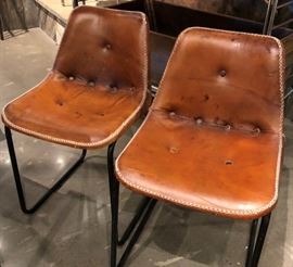 Vintage Leather Chairs (5)