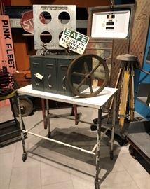 Vintage Medical Cart 