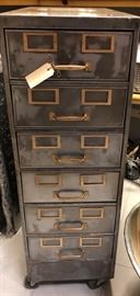 Re-purposed Card Catalogs 