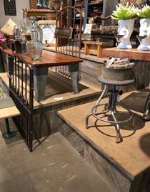 TENANT IMPROVEMENT                                              
Custom Reclaimed Wood Platforms 