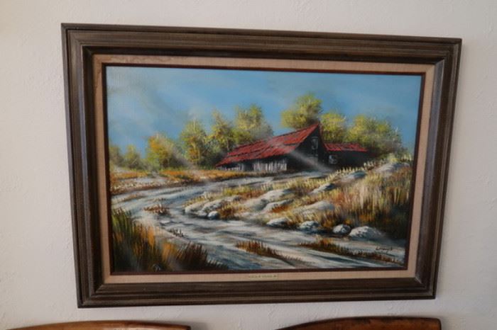 Cecil Young, Jr. original oil painting
