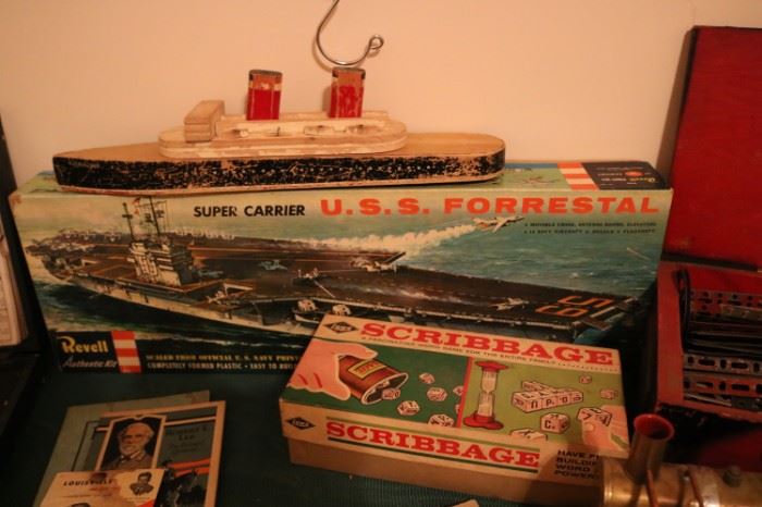 USS Forrestal Revel Vintage Toy