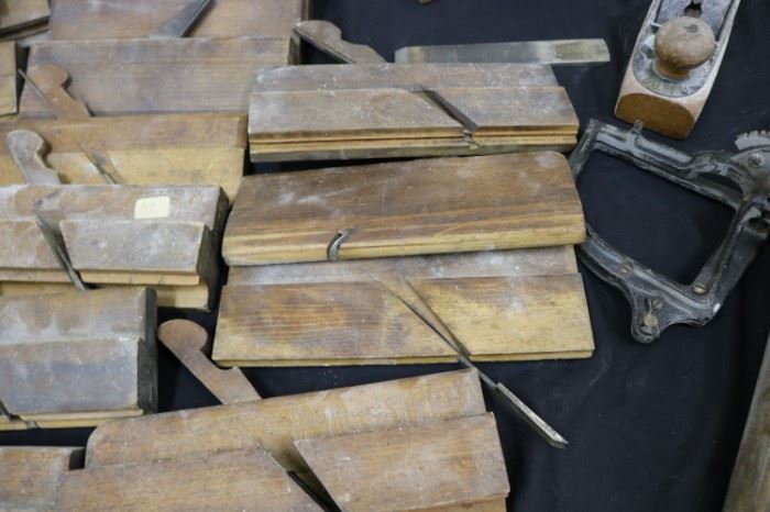 Antique carpenter's Woodworking Tools