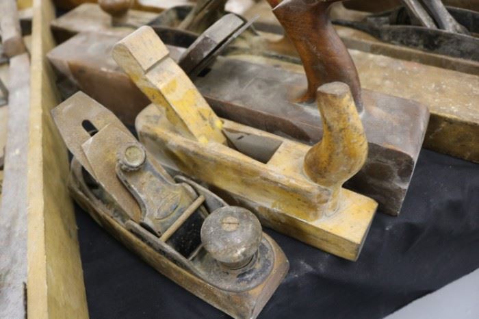 Antique carpenter's Woodworking Tools