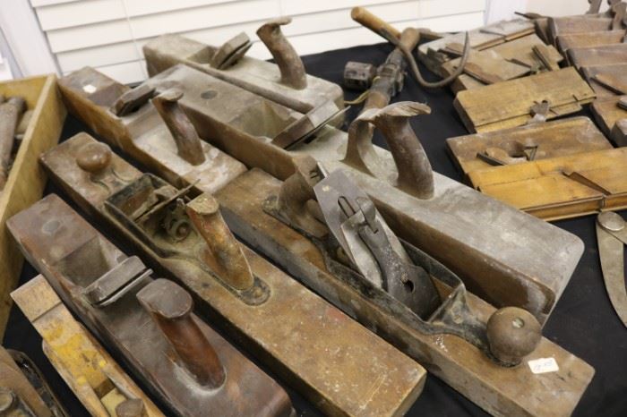 Antique carpenter's Woodworking Tools