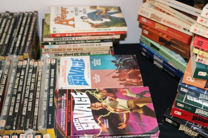 Vintage Sci-fi paperback Books