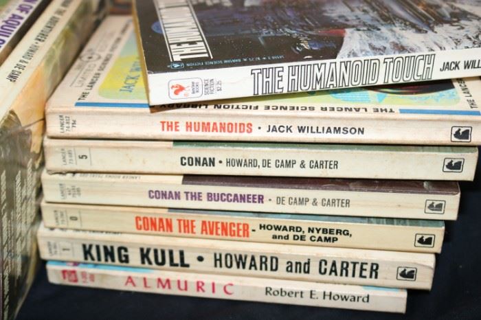 Vintage Sci-fi paperback Books