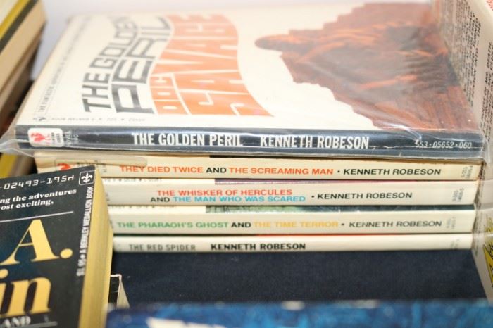 Vintage Sci-fi paperback Books