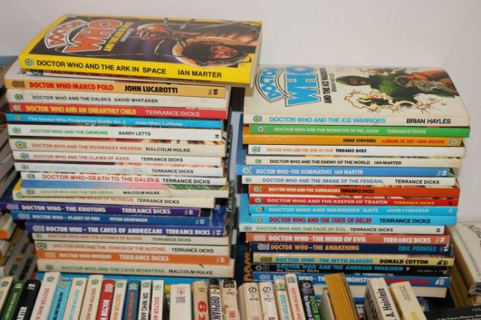 Vintage Sci-fi paperback Books