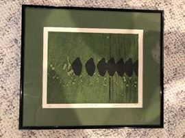 "Imagine-29-G" By Tomio Kinoshita Wood Block Print signed and numbered 1/50