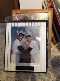 Photo Roger Maris and Mickey Mantle