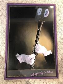Rhapsody in blue poster