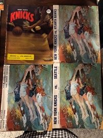 New York Knicks Leroy Neiman Programs