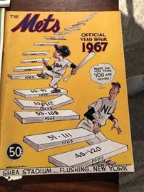 1967 The Mets Official Yearbook