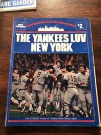 1979 Yannkee Yearbook The Yankees LUV New York Los Angeles October 17, Yankees world champs