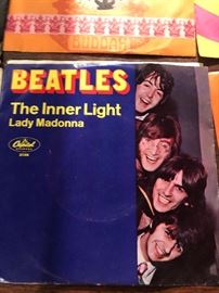 The Beatles The Inner light and Lady Madonna 45