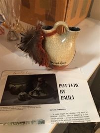 Pottery Signed Pauli
