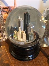 Chicago Snow Globe