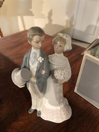 Lladro Wedding Couple with box