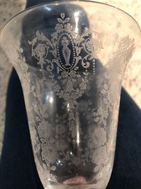tiffin cherokee rose glasses