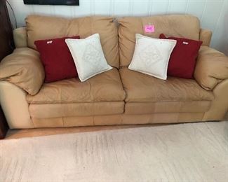 Leather sofa