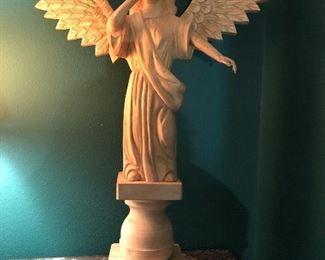 Wooden carved large Angel