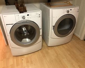 Maytag front loading washer and dryer