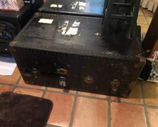 Early 1900's steamer trunk