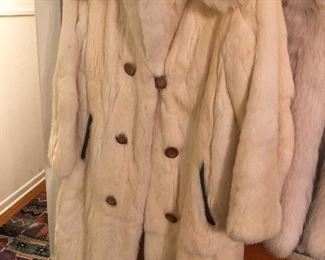 Vintage Rabbit fur coat