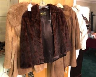 Fox, Mink, Rabbit coats