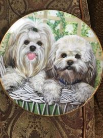Patricia Bourque collector plates 