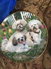 Patricia Bourque collector plates 