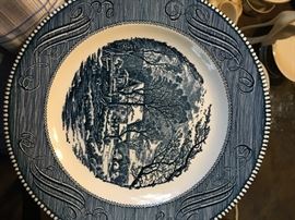 currier & ives plates 