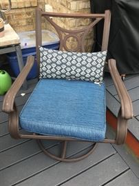 swivel patio chairs 