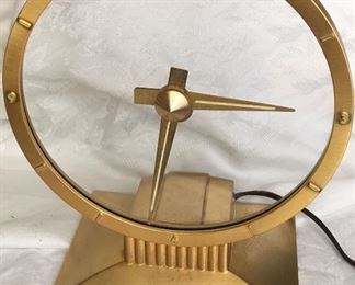 Jefferson Golden Hour Electric Clock ; Mid Century 1950’s