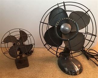 Vintage / Mid Century Electric Fans: Working Kenmore, Larger Westinghouse Needs a New Chord