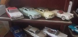 Vintage Franklin Mint 1/43 Metal cars