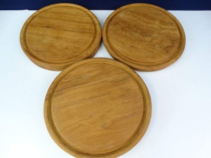 Wooden Steak Plates