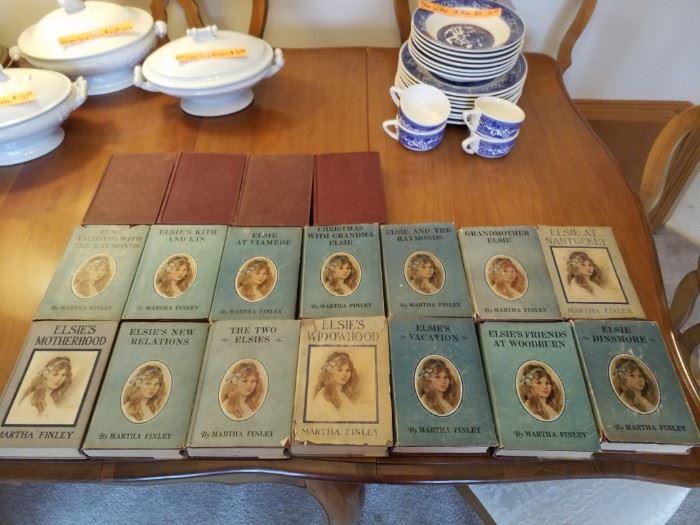 Martha Finley books. As early as late 1800's