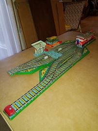 Tin toy train