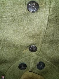 Button of WW1 uniform